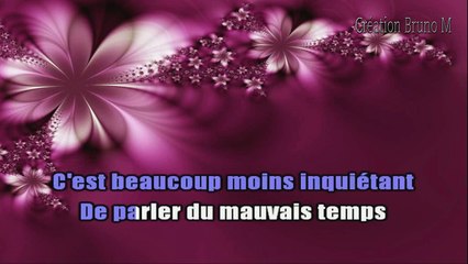 Louane - En chantant KARAOKE / INSTRUMENTAL