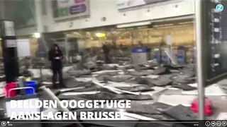 BOMB ATTACK BELGIUM 22-3-2016 Muslim BRussel Attack aanval [Low, 360p]