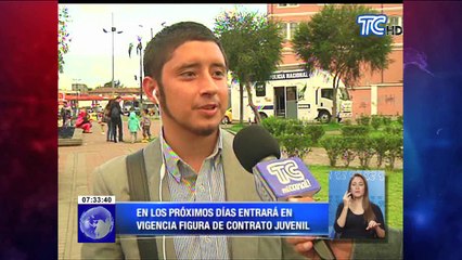 Jóvenes se beneficiarían con el denominado contrato de trabajo juvenil