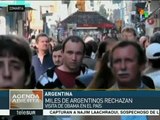 Rechazan movimientos sociales argentinos visita de Obama a su país