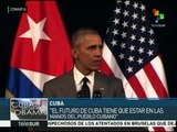 Barack Obama concluye su visita a Cuba