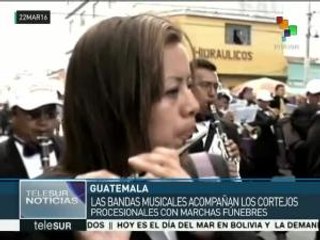 Guatemala celebra su tradicional Semana Santa