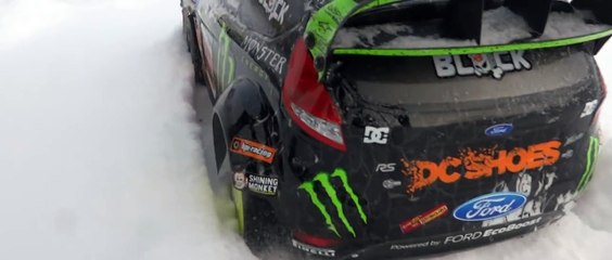 Ken Block Gymkhana - 1-8 HPI KenBlock WR8 RC - Snow Rally