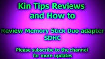 Review Memory Stick Duo Adapter 2 slot PSP Sony Playstation Portable SDHC