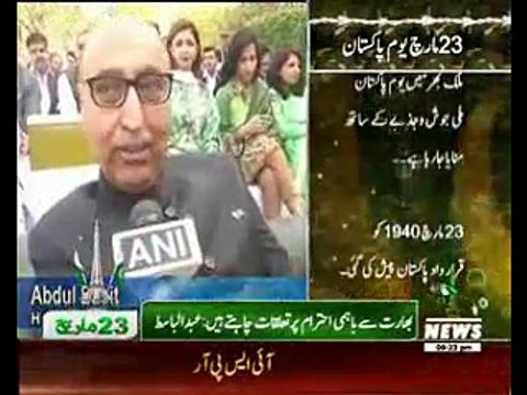 National flag hoisted at High Commission in New Delhi on Pakistan Day