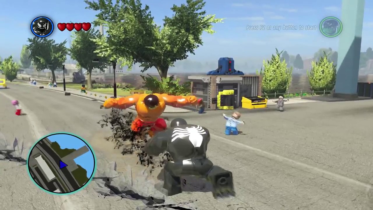 RAINBOW HULK TRANSFORMATION vs VENOM TRANSFORMATION - EPIC BATTLE (LEGO Marvel Super Heroes)