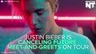 Justin Bieber Will No Longer Do Meet-And-Greets On Tour