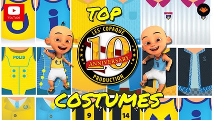 Upin & Ipin Top 10 - Costumes From Upin & Ipin Series