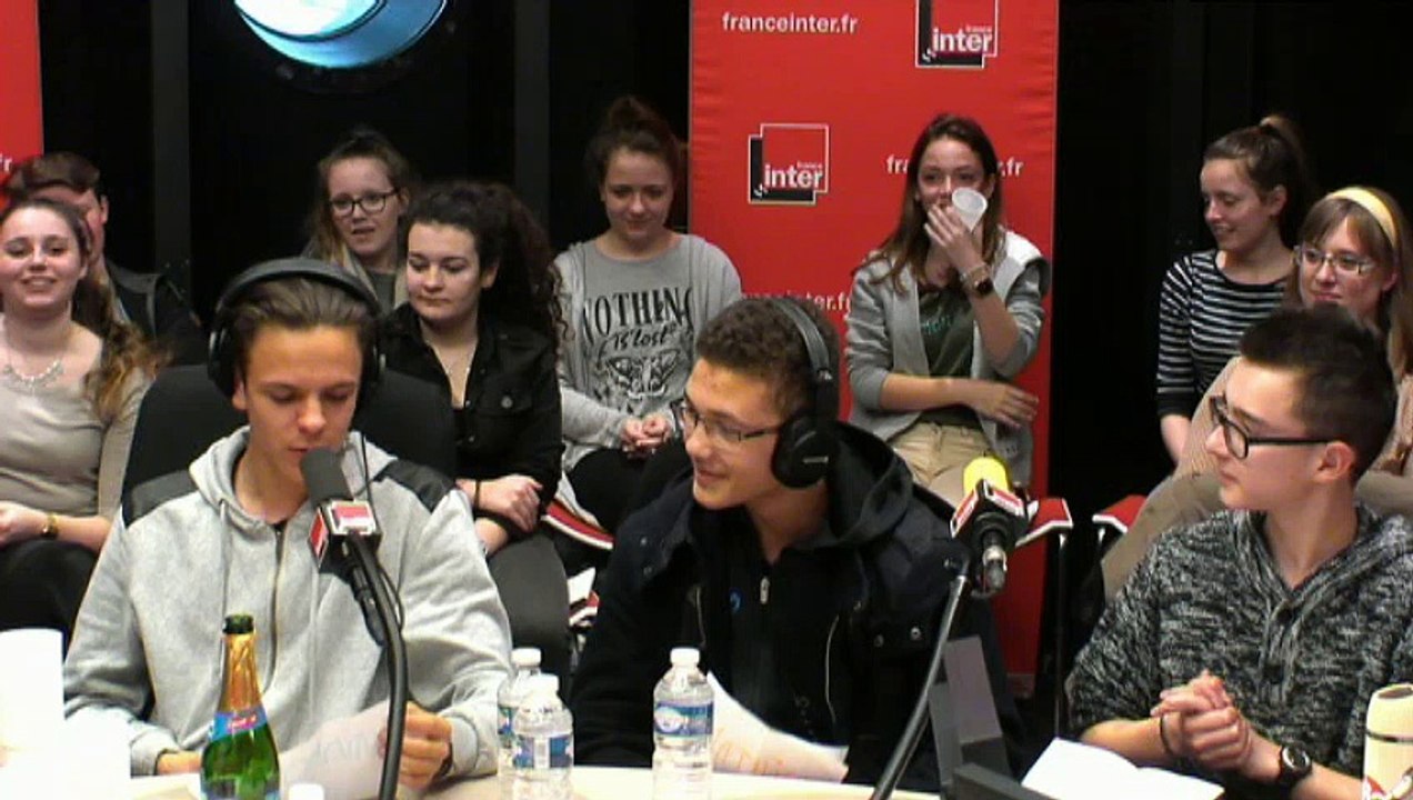 #InterClass Une blague de Mathiew  provoque le fou rire de Charline