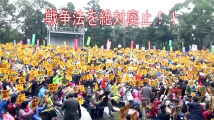 3/19 総がかり行動『銀座パレード』凄まじい人数に警察も驚き