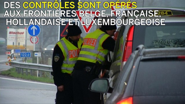 L'Allemagne renforce ses contrôles aux frontières