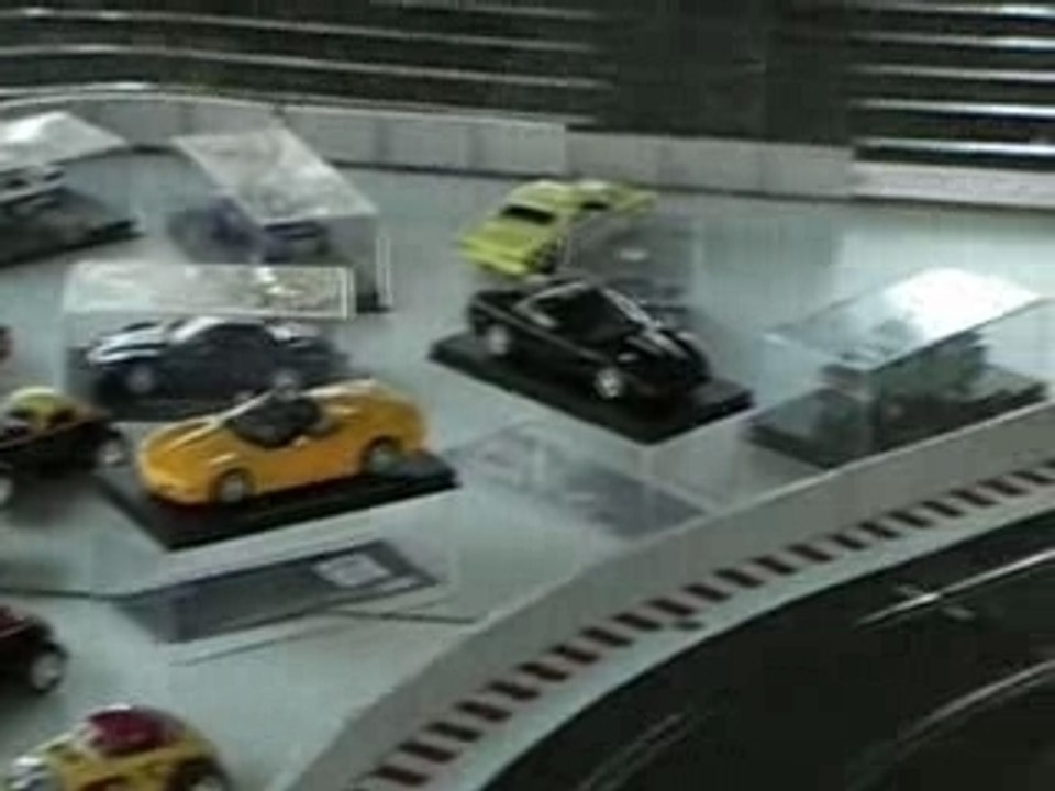 Stand d'animation slot racing