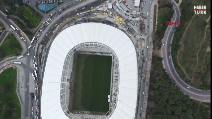 BJK Vodafone Arena Helikopterden görüntüler