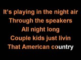 Jake Owen American Country love lyrics karaoke