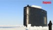 Un sous-marin américain transperce la banquise de l'océan Arctique