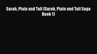 PDF Sarah Plain and Tall (Sarah Plain and Tall Saga Book 1)  EBook