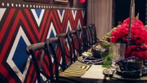 Bronson van Wyck Creates an African-Inspired Dinner Table