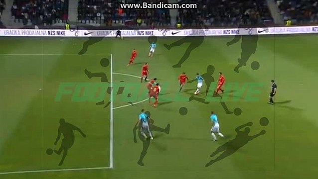 Slovenia vs Macedonia (friendly match) 1:0 Goal by Bezjak 23.03.2016