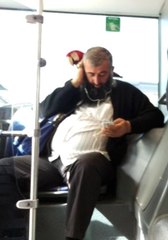 Metrobüste Papağanlı Yolculuk! Yolcular Şaştı Kaldı