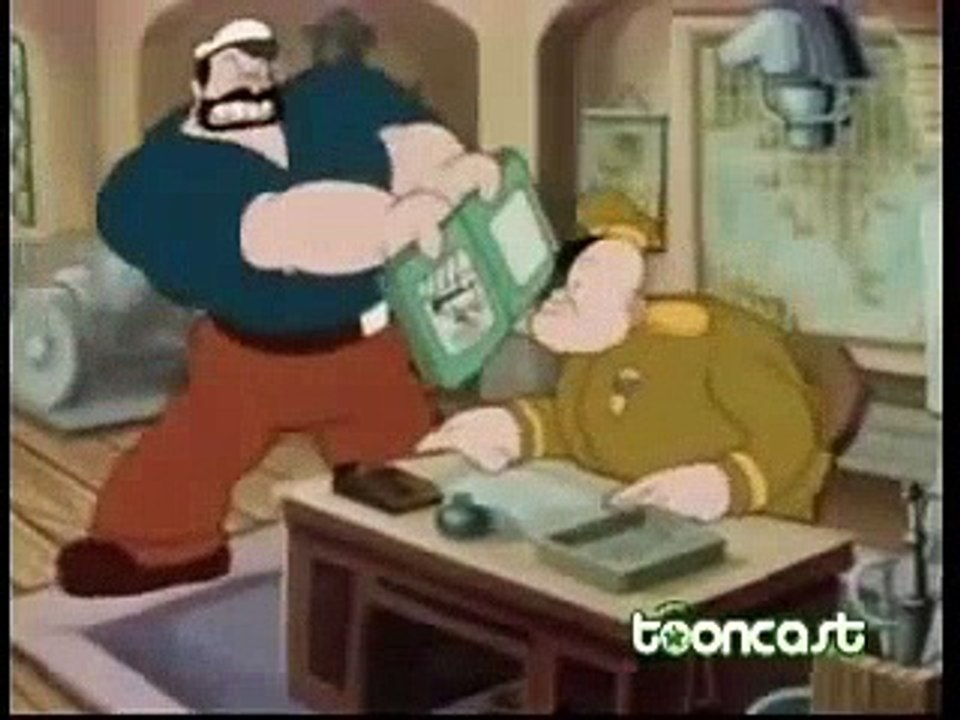 Popeye The Sailor - I'm In The Army Now (Colorized) Popeye Cartoon ...