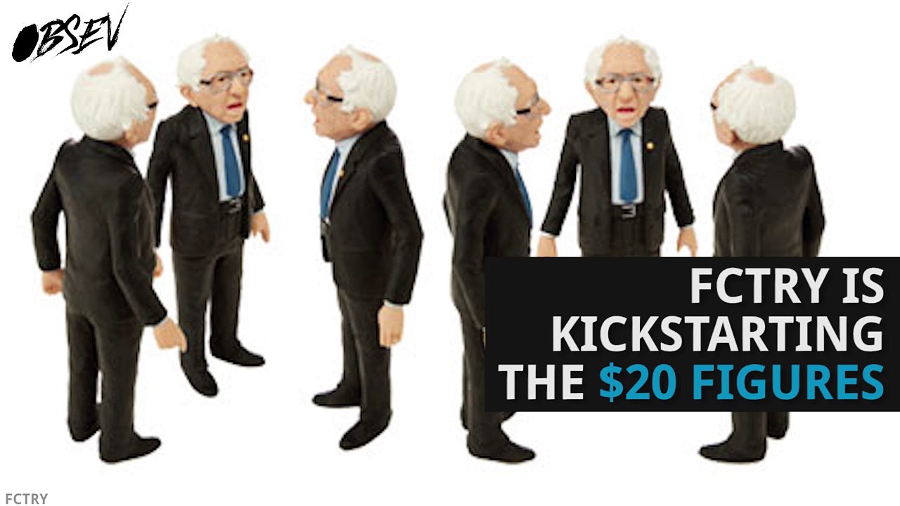 Get Your Own Bernie Sanders Action Figure