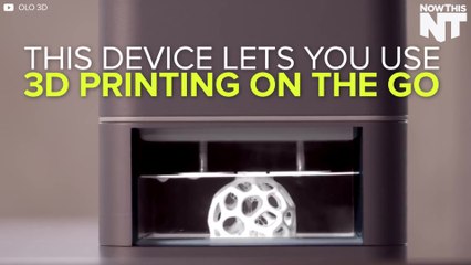 Olo Portable Printer Lets Anyone With A Smartphone 3D Print