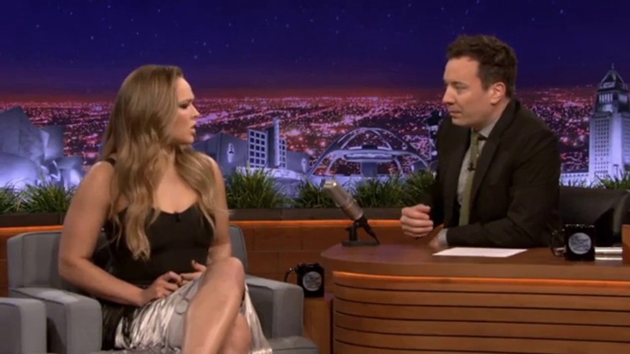 UFC star Ronda Rousey swaps fighting for fashio...