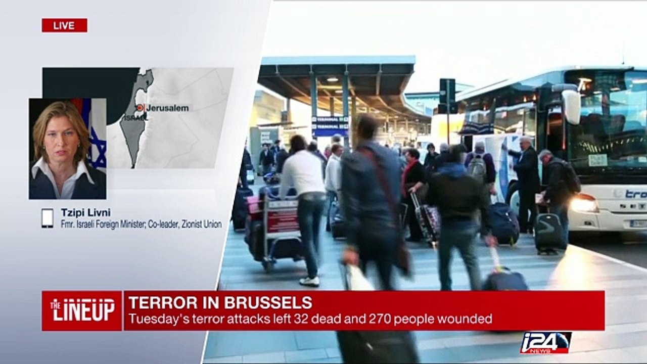 Interview with Tzipi Livni, Former Israeli Foreign Minister on the Brussels attacks