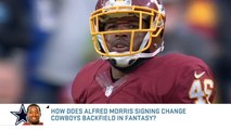 Alfred Morris' fantasy impact in Cowboys backfield