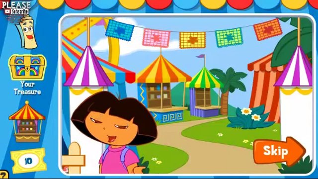 Watch Dora the Explorer Carnival Cartoons Games- Dora Lexploratrice en Français - Jeux de dora