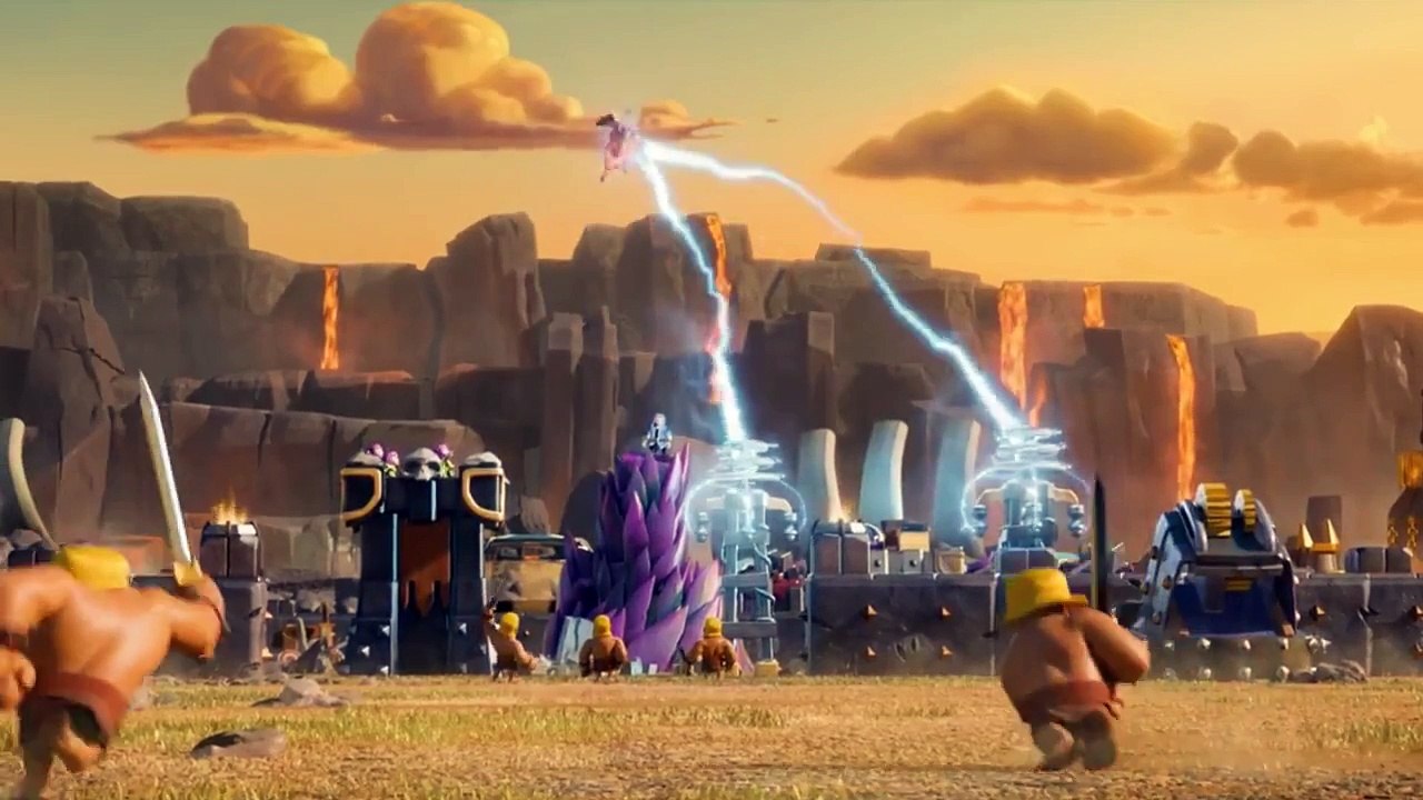 Clash of Clans, Boom Beach & Clash Royale Full Animation Movie Trailer in Tribute to Super