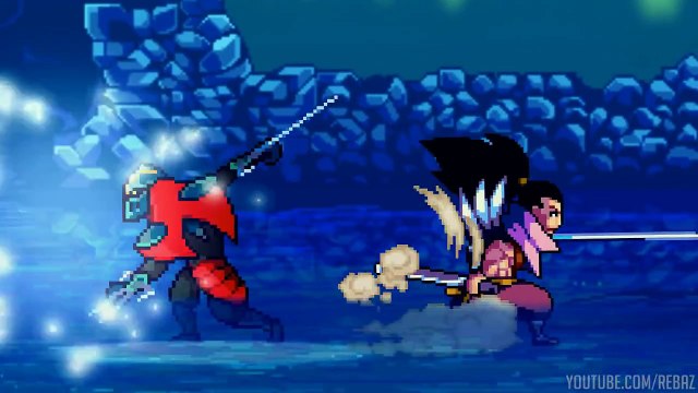 PS: YASUO VS ZED MID LEAGUE OF LEGENDS ANIMATION
