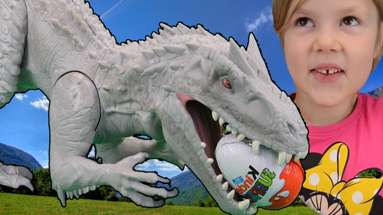 INDOMINUS REX ESCAPE - Jurassic World in Real Life