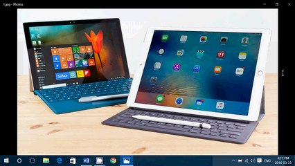 Ipad pro VS Surface pro 4 tablet what is the best and what are the differences