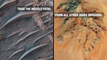 Imágenes nunca antes vistas de Marte fueron reveladas por la NASA