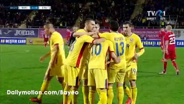 Nicolae Stanciu Goal HD - Romania 1-0 Lithuania - 23-03-2016 Friendly Match (3)