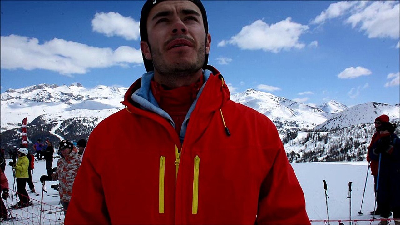 Itw de Simon Billy après sa prestation en coupe du monde de ski de vitesse à Vars