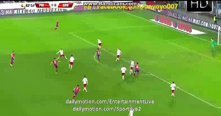 Arkadiusz Milik Fantastic CURVE SHOOT CHANCE - Poland vs Serbia