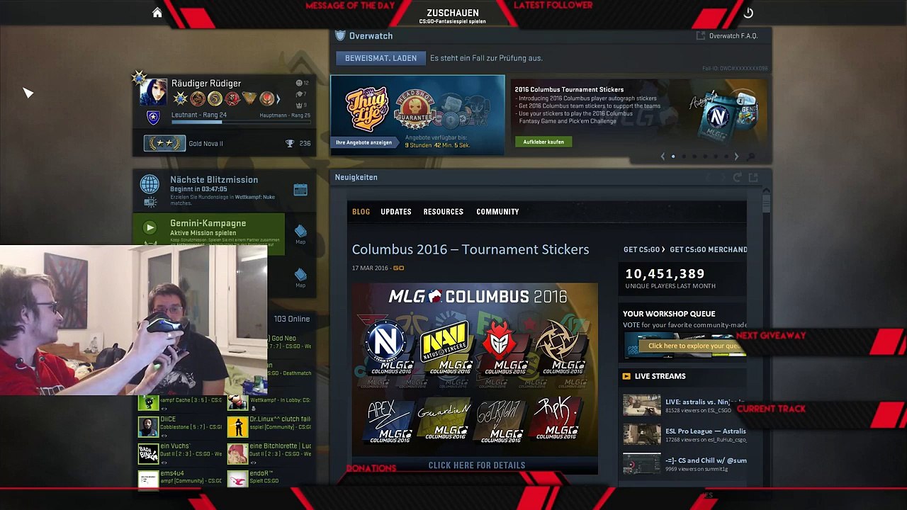 CSGO Stream 4 All #TestStream (4)