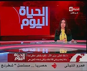 وزير الآثار الجديد. سنحاول زيادة الموارد واستثمار المواقع فى تصوير الأفلام