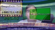 Oregon Ducks vs. Duke Blue Devils Free Pick Prediction NCAA College Basketball Odds Preview 3-24-2016