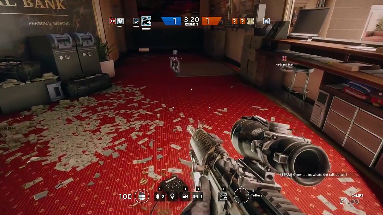 Rainbow Six: Siege ► Surgical Assassination (Round Highlight)