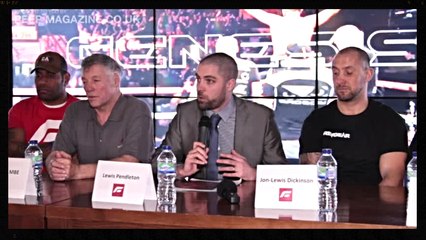 FIGHTING CHANCE /  FULL GENESIS PRESS CONFERENCE / PEEP MAGAZINE /