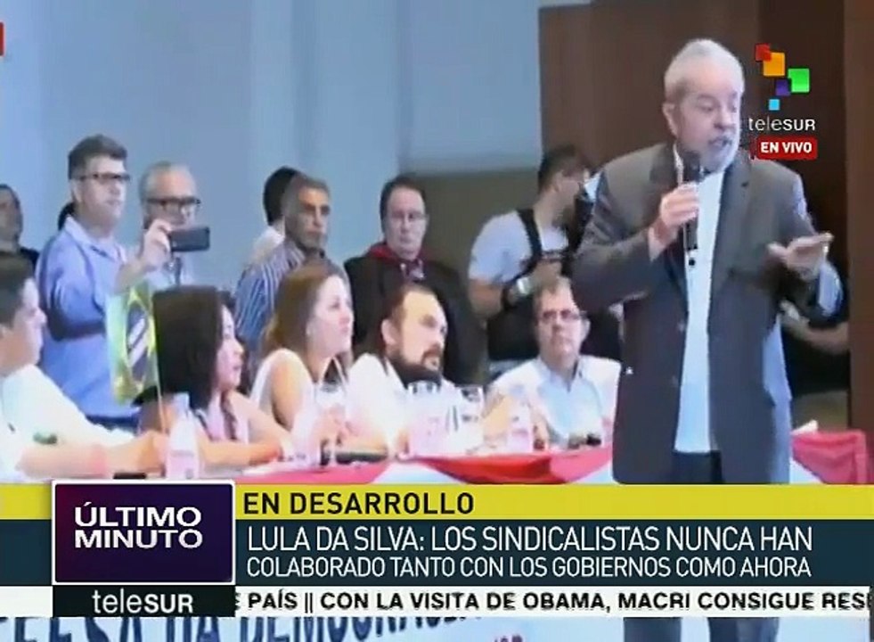 Lula: Defendamos los logros laborales alcanzados en Brasil con el PT