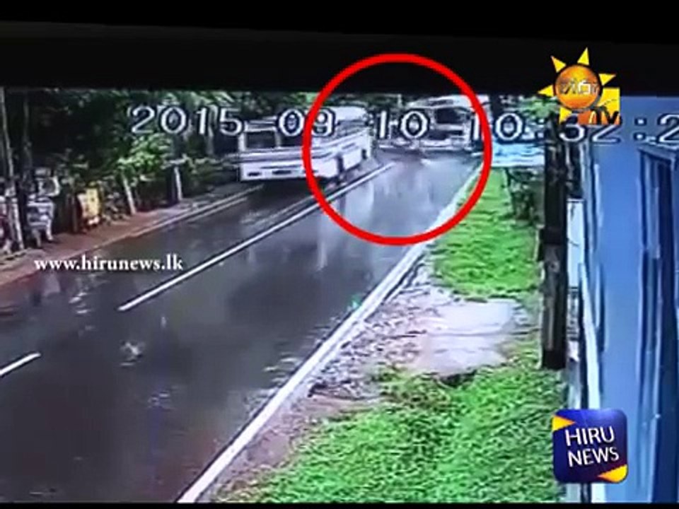 Minuwangoda PSD Jeep Accident CCTV Video released