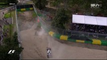 F1 GP dAustralie 2016 violent crash Alonso