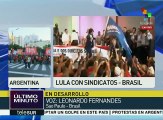 Brasil: denuncia Lula gestación de un golpe de estado en el congreso