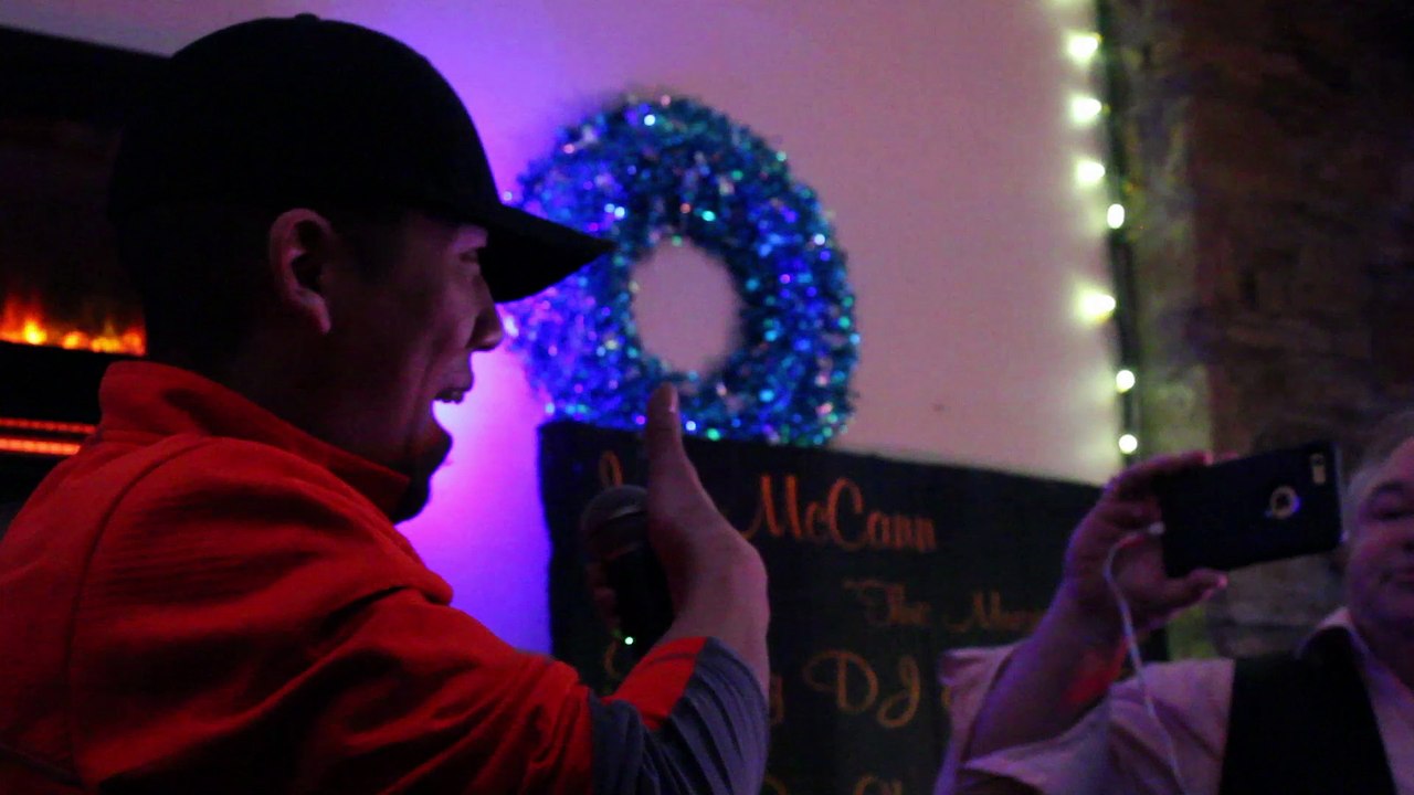 Karaoke of the Foo Fighters song 'Times Like These' Baltimore Feb 2016