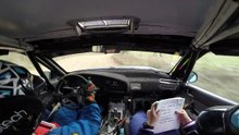 Big Crash At Rally Race