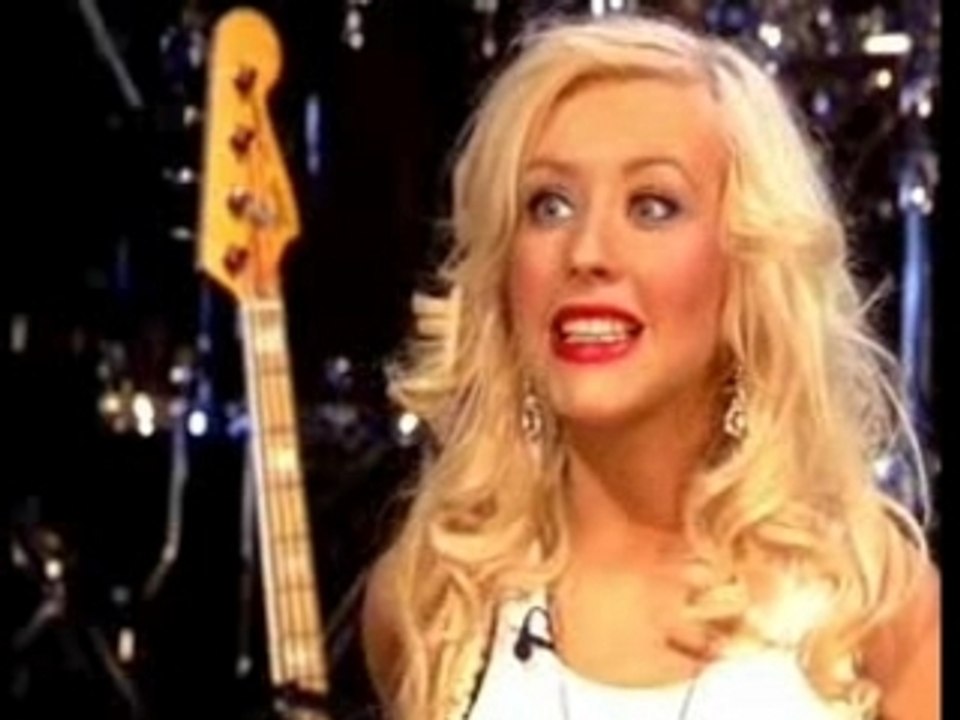 Christina Aguilera Interview Part1 @ T4Special